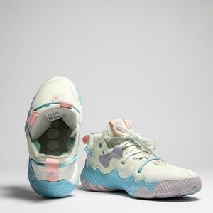 NWT adidas Harden Vol. 6 Boost Basketball Shoes Pastel Mint Pink 6.5W